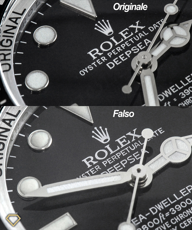 Dettagli per capire se un orologio Rolex è falso